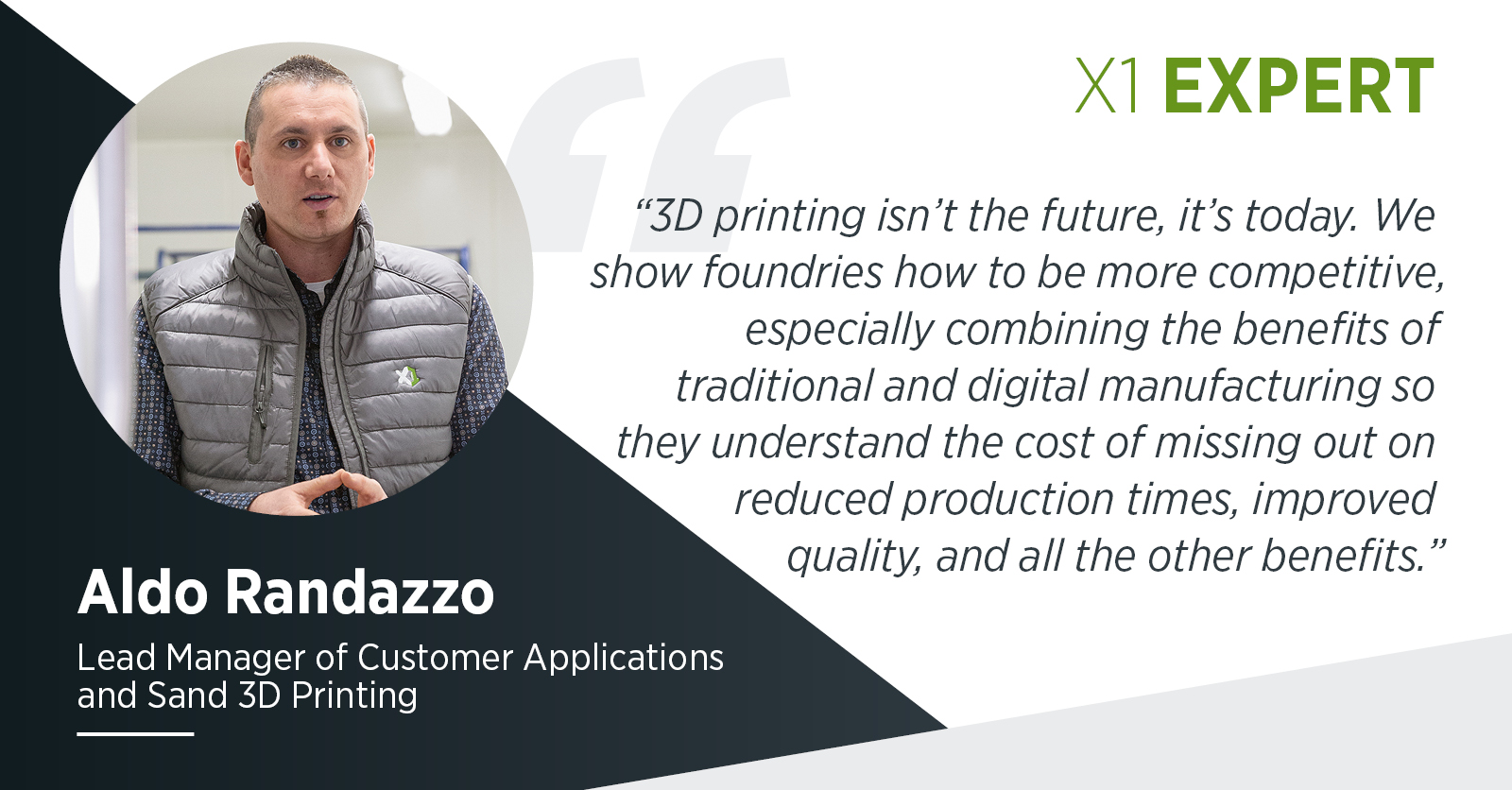 ExOne | Digital Foundry Experts: 3D Printing in Core Shops